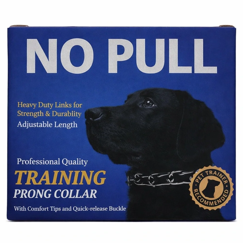Mayerzon No Pull Dog Training Prong Collar Small Quick Release NWT